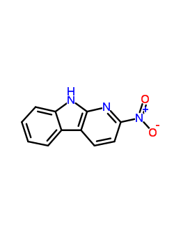 2-Nitro-9h-pyrido[2,3-b]indole Structure,176853-91-1Structure