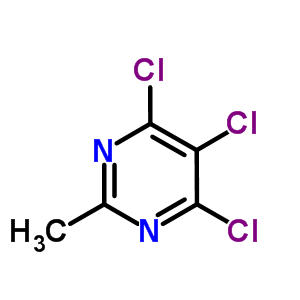 4,5,6-Trichloro-2-methylpyrimidine Structure,1780-28-5Structure