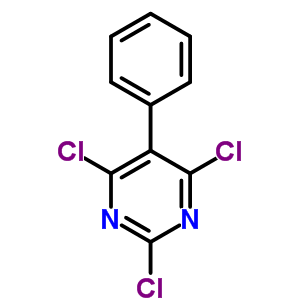 2,4,6-Trichloro-5-phenyl-pyrimidine Structure,1780-39-8Structure