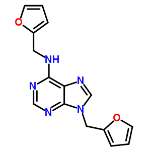 9H-purin-6-amine,n,9-bis(2-furanylmethyl)- Structure,17801-46-6Structure