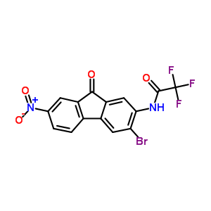 Acetamide,n-(3-bromo-7-nitro-9-oxo-9h-fluoren-2-yl)-2,2,2-trifluoro- Structure,1785-26-8Structure