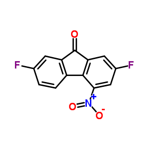 2,7-Difluoro-4-nitro-fluoren-9-one Structure,1785-28-0Structure