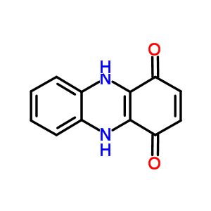 5,10-Dihydrophenazine-1,4-dione Structure,1790-81-4Structure