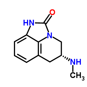 (R)-5-(methylamino)-5,6-dihydro-1h-imidazo[4,5,1-ij]quinolin-2(4h)-one Structure,179386-43-7Structure