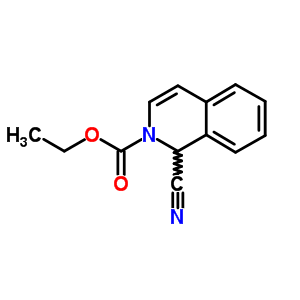 2(1H)-isoquinolinecarboxylic acid, 1-cyano-, ethyl ester Structure,17954-22-2Structure