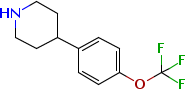 4-(4-Trifluoromethoxy-phenyl)-piperidine Structure,180160-91-2Structure