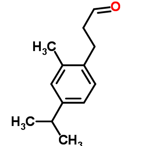 2-Methyl-4-(1-methylethyl)-benzenepropanal Structure,180274-33-3Structure