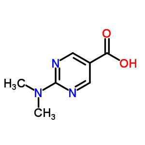 2-Dimethylamino-pyrimidine-5-carboxylic acid Structure,180283-66-3Structure