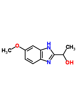 1-(5-Methoxy-3h-benzoimidazol-2-yl)ethanol Structure,18046-39-4Structure