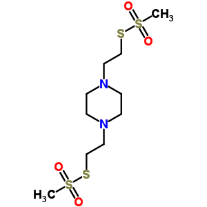 2,2’-Bis(methanethiosulfonato)diethylpiperazine Structure,1811-55-8Structure