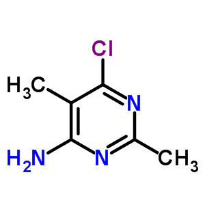 6-Chloro-2,5-dimethyl-pyrimidin-4-ylamine Structure,18260-92-9Structure