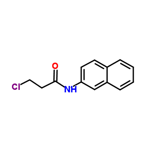 3-Chloro-n-2-naphthylpropanamide Structure,183111-59-3Structure