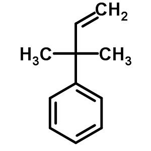 Benzene, (1,1-dimethyl-2-propenyl)- Structure,18321-36-3Structure