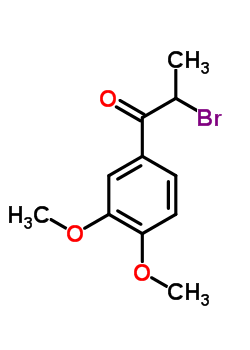 2-Bromo-3-4-dimethoxypropiophenone Structure,1835-05-8Structure