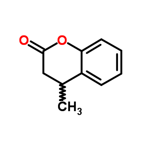 2H-1-benzopyran-2-one, 3,4-dihydro-4-methyl- Structure,18435-75-1Structure