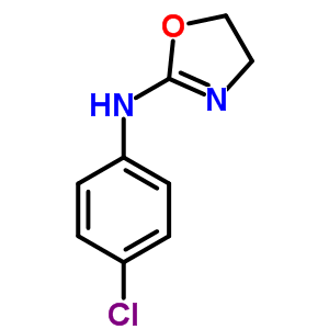 N-(4-chlorophenyl)-4,5-dihydro-1,3-oxazol-2-amine Structure,1848-67-5Structure