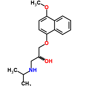 4-Methoxy Propranolol Structure,18507-09-0Structure