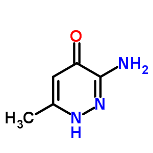 4-Pyridazinol, 3-amino-6-methyl- Structure,18591-86-1Structure