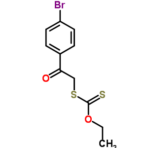 1-(4-Bromophenyl)-2-ethoxycarbothioylsulfanyl-ethanone Structure,1861-48-9Structure