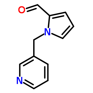 1-Pyridin-3-ylmethyl-1h-pyrrole-2-carbaldehyde Structure,186801-36-5Structure