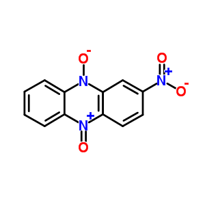 2-Nitro-10-oxido-phenazine 5-oxide Structure,18739-60-1Structure