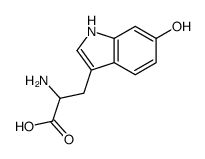 2-Amino-3-(6-hydroxy-1h-indol-3-yl)propanoicacid Structure,18749-30-9Structure