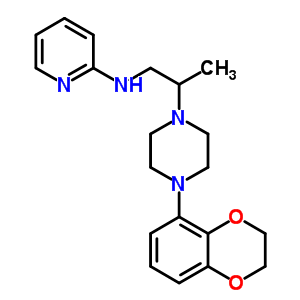 N-2-4-(2,3-dihydro-1,4-benzodioxin-5-yl)piperazin-1-ylpropylpyridin-2-amine Structure,187795-98-8Structure