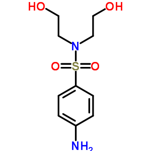 4-Amino-n,n-bis(2-hydroxyethyl)benzenesulfonamide Structure,18790-84-6Structure