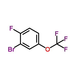 2-Bromo-1-fluoro-4-(trifluoromethoxy)benzene Structure,187967-62-0Structure