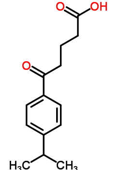 5-(4-Iso-Propylphenyl)-5-oxovaleric acid Structure,18847-18-2Structure