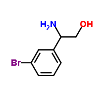 2-Amino-2-(3-bromophenyl)ethan-1-ol Structure,188586-75-6Structure