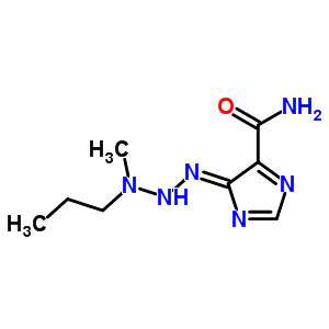 (5E)-5-[(methyl-propyl-amino)hydrazinylidene]imidazole-4-carboxamide Structure,18910-58-2Structure