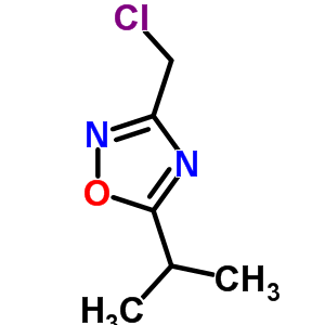 3-(Chloromethyl)-5-isopropyl-1,2,4-oxadiazole Structure,189130-87-8Structure