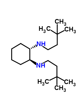 (1S,2s)-n,n′-雙(3,3-二甲基丁基)-1,2-環(huán)己烷二胺結(jié)構(gòu)式_189152-00-9結(jié)構(gòu)式