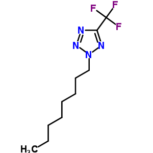 2-Octyl-5-(trifluoromethyl)tetrazole Structure,1893-98-7Structure