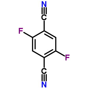 2,5-Difluorobenzene-1,4-dicarbonitrile Structure,1897-49-0Structure