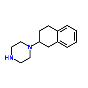 1-(1,2,3,4-Tetrahydronaphthalen-2-yl)piperazine Structure,1900-04-5Structure