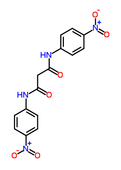 Propanediamide, n1,n3-bis(4-nitrophenyl)- Structure,1900-40-9Structure