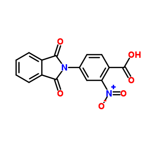 4-(1,3-Dioxoisoindol-2-yl)-2-nitro-benzoic acid Structure,19084-05-0Structure