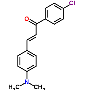 1-(4-Chlorophenyl)-3-[4-(dimethylamino)phenyl]prop-2-en-1-one Structure,19133-00-7Structure