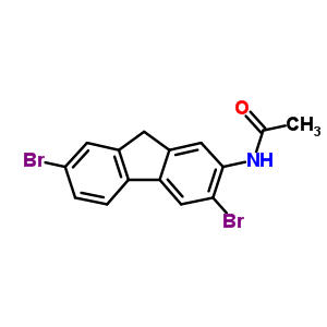 N-(3,7-dibromo-9h-fluoren-2-yl)acetamide Structure,1914-43-8Structure