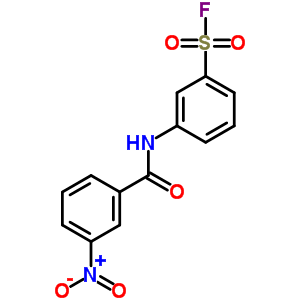 3-[(3-Nitrobenzoyl)amino]benzenesulfonyl fluoride Structure,19160-16-8Structure