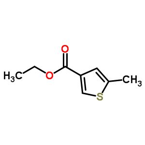 3-Thiophenecarboxylic acid, 5-methyl-, ethyl ester Structure,19163-50-9Structure