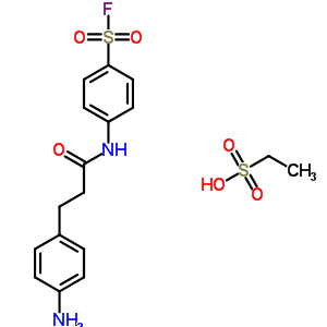 4-[3-(4-Aminophenyl)propanoylamino]benzenesulfonyl fluoride Structure,19188-74-0Structure