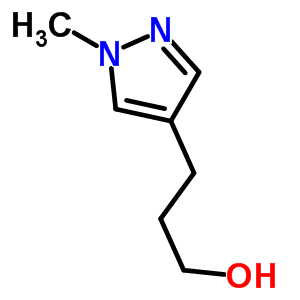 3-(1-Methyl-1h-pyrazol-4-yl)propan-1-ol Structure,192661-38-4Structure