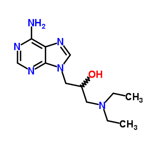 1-(6-Aminopurin-9-yl)-3-diethylamino-propan-2-ol Structure,19271-02-4Structure