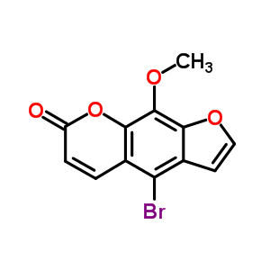 7H-furo[3,2-g][1]benzopyran-7-one, 4-bromo-9-methoxy- Structure,1930-54-7Structure