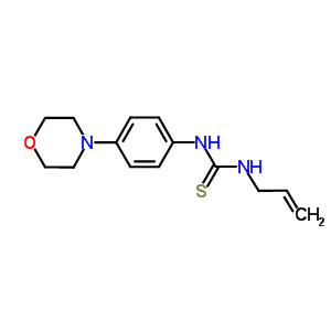 1-Allyl-3-(4-morpholinophenyl)thiourea Structure,19318-84-4Structure