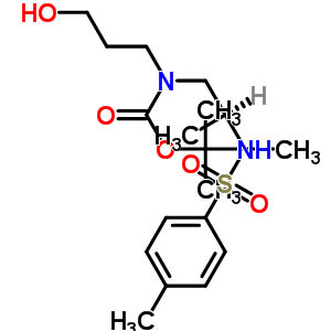 (S)-3-{N-(叔丁氧基羰基)-N-[2-(N-對甲苯磺?；?氨基丙基]氨基-1-丙醇結(jié)構(gòu)式_194032-19-4結(jié)構(gòu)式