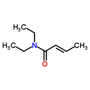 2-Butenamide,n,n-diethyl-, (2e)- Structure,1950-58-9Structure